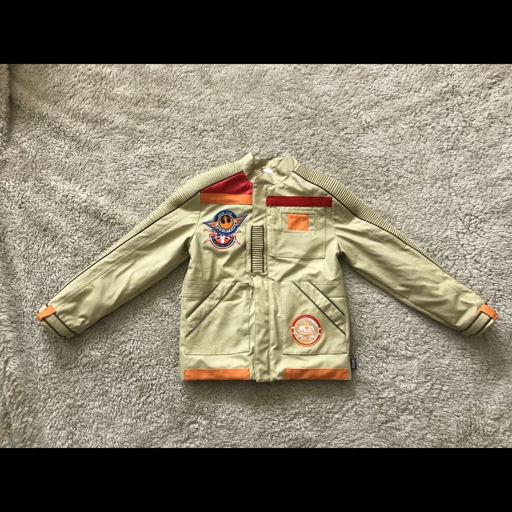 DISNEY Store Star Wars Kids Leather Jacket